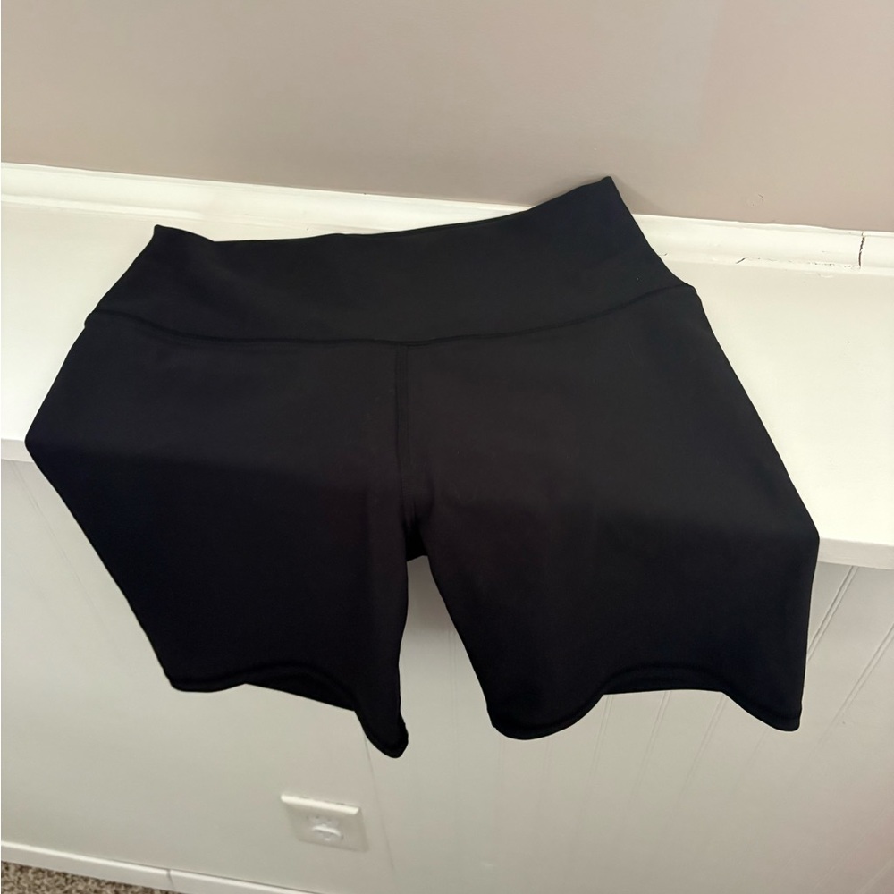 Abercrombie & Fitch Black Bike Shorts